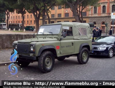 Land Rover Defender 90
Marina Militare
Battaglione San Marco
Parole chiave: Land Rover Defender 90 MM San Marco
