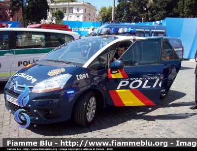 Citroen C4
España - Spagna
Cuerpo Nacional de Policìa - Polizia di Stato
Parole chiave: Citroen C4