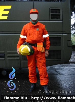 Servizio AIB
Corpo Forestale dello Stato
Uniforme per Servizio Antincendio Boschivo 
