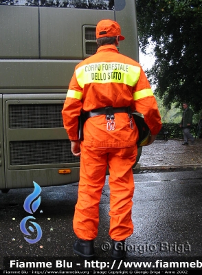 Servizio AIB
Corpo Forestale dello Stato
Uniforme per Servizio Antincendio Boschivo 
