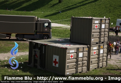 Containers
Croce Rossa Italiana
Corpo Militare
