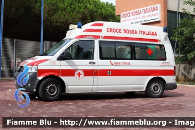 Volkswagen Transporter T5
Croce Rossa Italiana
Comitato Locale di San Vincenzo
Allestita Alea
CRI A841B
Parole chiave: Volkswagen Transporter_T5 CRIA841B Ambulanza