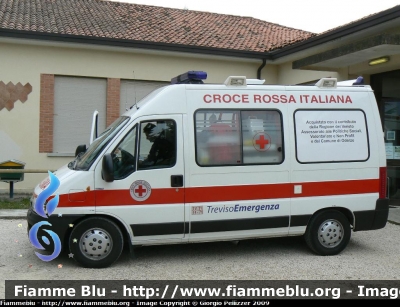 Fiat Ducato III serie
Croce Rossa Italiana
Delegazione di Oderzo (TV)
Convenzionata 118 TrevisoEmergenza
Allestimento Mobiltecno
CRI 797 AC
Parole chiave: Fiat Ducato_IIIserie Ambulanza CRI797AC