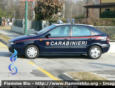Fiat Brava I serie
Carabinieri
Tenenza di Oderzo (TV)
CC BQ 884
Da notare il differente cerchione posteriore

Parole chiave: Fiat Brava_Iserie CCBQ884