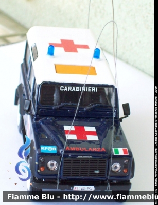Ambulanza CC MSU
Land Rover 110 Defender CC MSU Ambulanza
