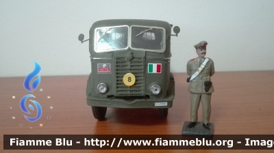 FIAT 642 N Autocisterna
Legione  Allievi CC di Roma Anni 60  Modello in scala 1/43
