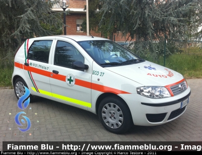 Fiat Punto Classic III serie 
Pubblica Assistenza Croce Verde Felizzano AL
ECO 27 
Parole chiave: Piemonte (AL) Fiat Punto_IIISerie Automedica