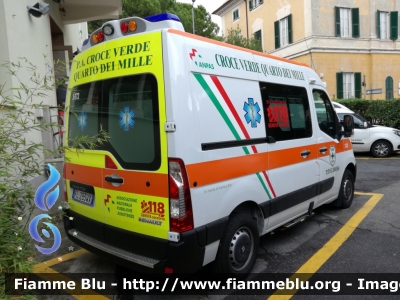 Renault Master IV serie
Pubblica assistenza Croce Verde
Quart dei Mille (GE)
ambulanza CMR
allestita MAF 
Parole chiave: Renault Master_IVserie ambulanza_MAF_Croce_Verde_Quarto_Genova_118