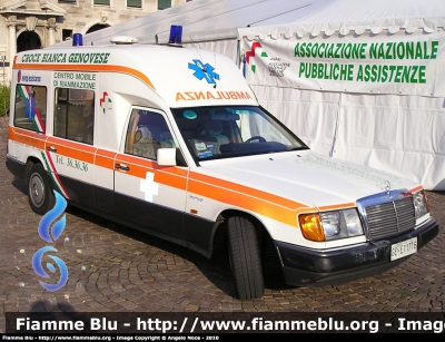 Mercedes-Benz W124 
Pubblica Assistenza Croce Bianca Genovese
Ambulanza allestita BINZ/MAF ormai dismessa e inviata in Senegal
Parole chiave: Mercedes-Benz W124 Ambulanza Pubblica_Assistenza_Croce_Verde_Genovese