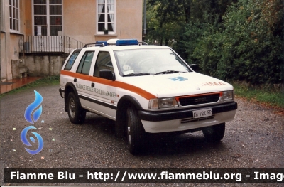 Opel Frontera I serie
Pubblica Assistenza Croce Verde Busallese (GE) 
ambulanza allestita WSD Italia 
*dismessa*
Parole chiave: Opel Frontera_Iserie ambulanza