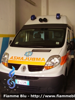 Renault Trafic III serie
Pubblica Assistenza Piombino
ambulanza di soccorso allestita MAF
Parole chiave: Renault Trafic_IIIserie Ambulanza