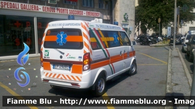 Romanital Ercolino
Croce d'Oro Sampierdarena (GE)
Ambulanza allestita AVS
Parole chiave: Romanital Ercolino Ambulanza