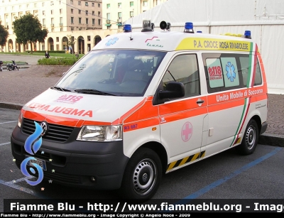 Volkswagen Transporter T5
Croce Rosa Rivarolese (GE)
ambulanza di trasporto allestita MAF
Parole chiave: Volkswagen Transporter_T5