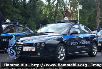 Alfa Romeo 159
Polizia Penitenziaria Servizio Stradale POLIZIA PENITENZIARIA 549 AE 
Parole chiave: Alfa-Romeo 159 PoliziaPenitenziaria549AE Festa_della_Repubblica_2009