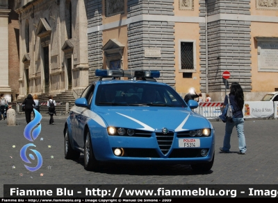 Alfa Romeo 159
Polizia di Stato 
Squadra Volante
POLIZIA F5314
Parole chiave: Alfa-Romeo 159 PoliziaF5314