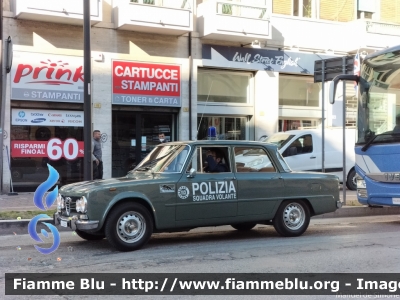 Alfa Romeo Giulia Super 1.6
Polizia di Stato
Polizia Stradale
POLIZIA 40252
conservata presso Scuola per il controllo del territorio - Pescara
Parole chiave: Alfa_Romeo Giulia_Super_1.6 POLIZIA40252