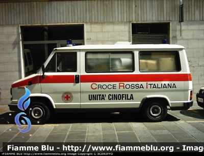 Fiat Ducato I serie
Croce Rossa Italiana
Comitato Provinciale di Grosseto 
Unità Cinofila
CRI 11534 
Parole chiave: Fiat Ducato_Iserie CRI11534