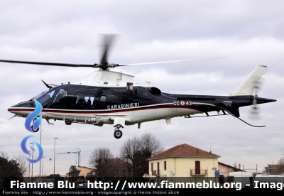 Agusta A109 Nexus
Carabinieri
Raggruppamento Aeromobili
Fiamma 43 
Parole chiave: Agusta A109N Nexus
