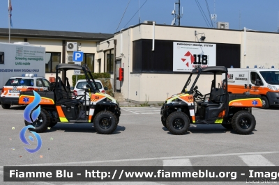 ATV Polaris
118 Romagna Soccorso
Azienda USL della Romagna
Ambito Territoriale di Ravenna
Allestimento Safety Car Rimini
"INDIA40"
Parole chiave: ATV Polaris
