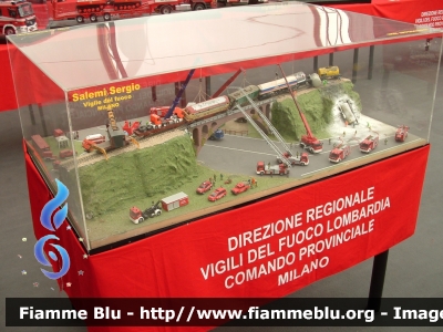 Diorama
Collezione del VF Sergio Salemi del Comando Provinciale di Milano
Scala 1:87
Parole chiave: Diorama