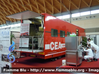 Semirimorchio
Cea Servizio Logistico
Cucina Mobile
Mezzo esposto al Sigep 2014
Parole chiave: Semirimorchio