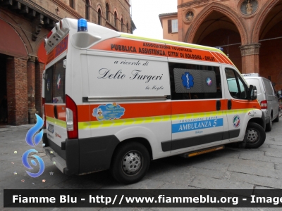 Fiat Ducato X250
Pubblica Assistenza Città di Bologna
Ambulanza Allestimento Vision
Parole chiave: Fiat Ducato_X250 Ambulanza