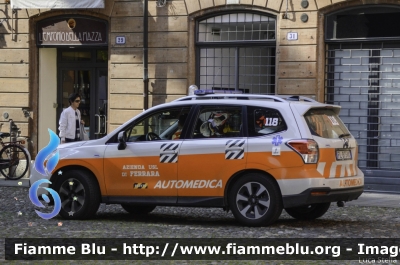 Subaru Forester VI serie
118 Ferrara Soccorso
Azienda Ospedaliera Universitaria di Ferrara
Automedica "FE3175"
Allestimento Vision
Parole chiave: Subaru Forester_VIserie Automedica