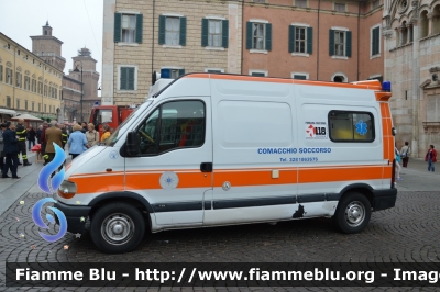 Renault Master II serie
Pubblica Assistenza Comacchio Soccorso
Parole chiave: Renault Master_IIserie Ambulanza