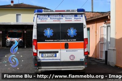 Fiat Ducato X290
Associazione Pubblica Assistenza Ferrarese - ODV
Allestimento EDM Forlì
Distaccamento di Argenta
9
Parole chiave: Fiat Ducato_X290 Ambulanza