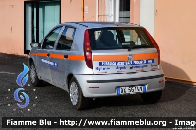 Fiat Punto III serie
Associazione Pubblica Assistenza Ferrarese - ODV
Distaccamento di Argenta
P21
Parole chiave: Fiat Punto_IIIserie