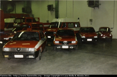 Comando Provinciale di Ravenna
Vigili del Fuoco
Comando Provinciale di Ravenna
Autorimessa posteriore della caserma nei primi anni 90
