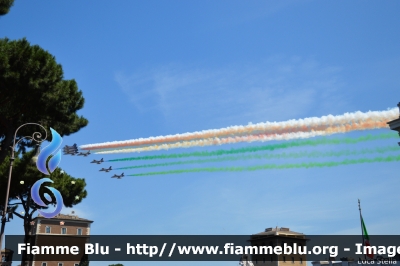 Aermacchi MB-339 PAN
Aeronautica Militare
313° Gruppo Frecce Tricolori
Parole chiave: Aermacchi MB-339_PAN Festa_della_Repubblica_2015