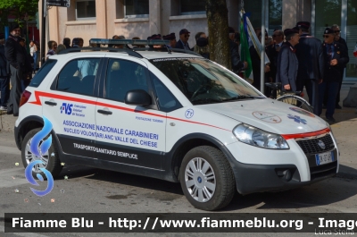Fiat Sedici
Associazione Nazionale Carabinieri
Sezione di Valle del Chiese
Postazione di Tormini BS
Parole chiave: Fiat Sedici