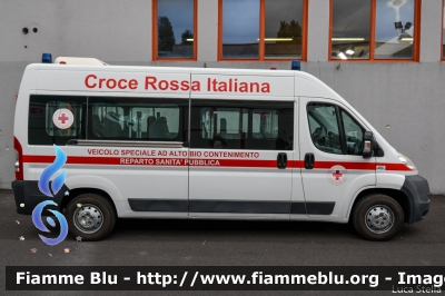 Fiat Ducato X250
Croce Rossa Italiana
Comitato Regionale Lazio
Reparto Sanità Pubblica
Veicolo Speciale ad Alto Biocontenimento
CRI 033 AC
Parole chiave: Fiat Ducato_X250 CRI033AC Ambulanza Reas_2018