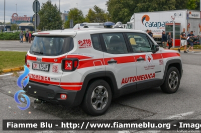 Jeep Renegade
Croce Rossa Italiana
Comitato Locale di Cicagna
Allestita AVS
CRI 175 AF
Parole chiave: Jeep Renegade CRI175AF Automedica Reas_2018
