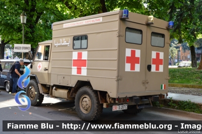 Iveco VM90
Croce Rossa Italiana 
Corpo Militare
Allestimento Mariani Fratelli
CRI A487A
Parole chiave: Iveco VM90 CRIA487A Ambulanza Raduno_Anc_2018