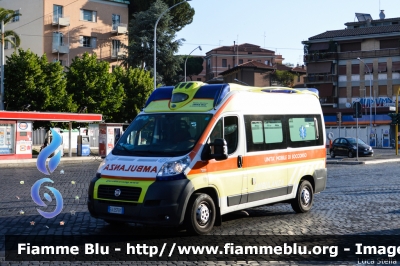 Fiat Ducato X250
Pubblica Assistenza Croce Blu Guidonia Montecelio (RM)
Allestita Aricar
Parole chiave: Fiat Ducato_X250 Ambulanza