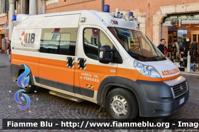 Fiat Ducato X250
118 Ferrara Soccorso
Azienda Ospedaliera Universitaria di Ferrara
Ambulanza "FE3186"
Allestita Vision
Parole chiave: Fiat Ducato_X250 Ambulanza festa_Forze_Armate_2019