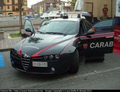 Alfa Romeo 159
Carabinieri
Comando Compagnia di Ferrara
Nucleo Operativo Radiomobile
CC CB 177
Parole chiave: Alfa-Romeo 159 CCCB177