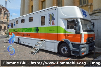 Man LE 14.225
P.A.V. Croce Verde Verona
Unità mobile di assistenza
Allestimento carrozzeria Valli
Parole chiave: Man LE_14.225