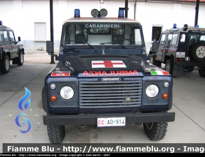 Land Rover Defender 110
Carabinieri
XIII Reggimento "Friuli-Venezia Giulia"
versione Ambulanza
Parole chiave: Land_Rover Defender_110