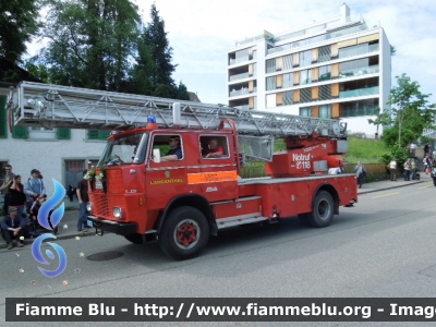 Hanomag Henschel F170
Schweiz - Suisse - Svizra - Svizzera
Feuerwehr Langenthal
Autoscala Metz
Parole chiave: Hanomag-Henschel F170
