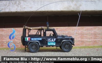 Land Rover Defender 90 Recon
Carabinieri
Missione ISAF
International Security Assistance Force
(Kabul - Afghanistan, agosto 2003 - in corso)
Parole chiave: land rover isaf afghanistan