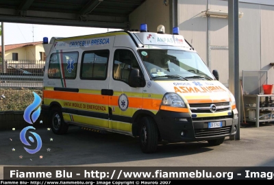 Opel Movano II serie
Croce Blu Brescia
Blu 14
ambulanza di soccorso, allestimento PML 
Parole chiave: Opel Movano_IIserie Ambulanza