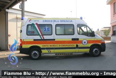 Opel Movano II serie
Croce Blu Brescia
Blu 14, ambulanza di soccorso, allestimento PML
Parole chiave: Opel Movano_IIserie Ambulanza