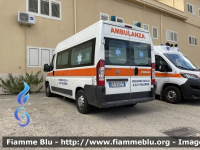 Fiat Ducato X250
ASP Palermo-Azienda Sanitaria Provinciale 
Sede presso Poliambulatorio di Lampedusa (Ag)
Allestimento MAF
Parole chiave: Fiat Ducato_X250 Ambulanza