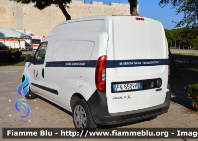Fiat Doblò XL IV serie
Regione Puglia
Colonna Mobile Regionale di Protezione Civile
Parole chiave: Fiat Doblò XL_IV serie