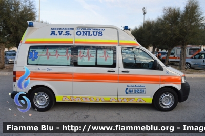 Volkswagen Transporter T5
AVS Onlus Molfetta
allestimento Aricar
Parole chiave: Volkswagen Transporter T5_ambulanza