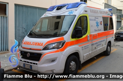 Fiat Ducato X290
Pubblica Assistenza A.V.S.E.R. Barletta
allestita EDM
Parole chiave: Fiat Ducato X290_ambulanza