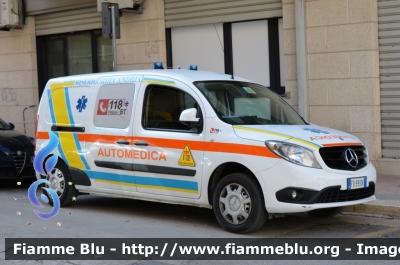 Mercedes-Benz Citan
Misericordia Andria (Bt)
Servizio Emergenza Sanitaria 118
Parole chiave: Mercedes-Benz Citan_ambulanza
